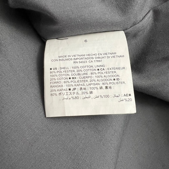 Old‎ Navy Striped Basketweave Mini Skirt Gray Beige Black Multicolor Women's  6 - Picture 10 of 12